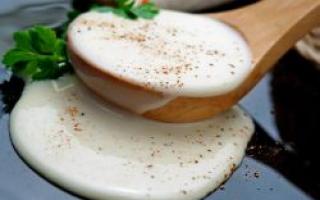 Żywienie terapeutyczne: przepisy na sosy Sos w formie sosu do makaronu